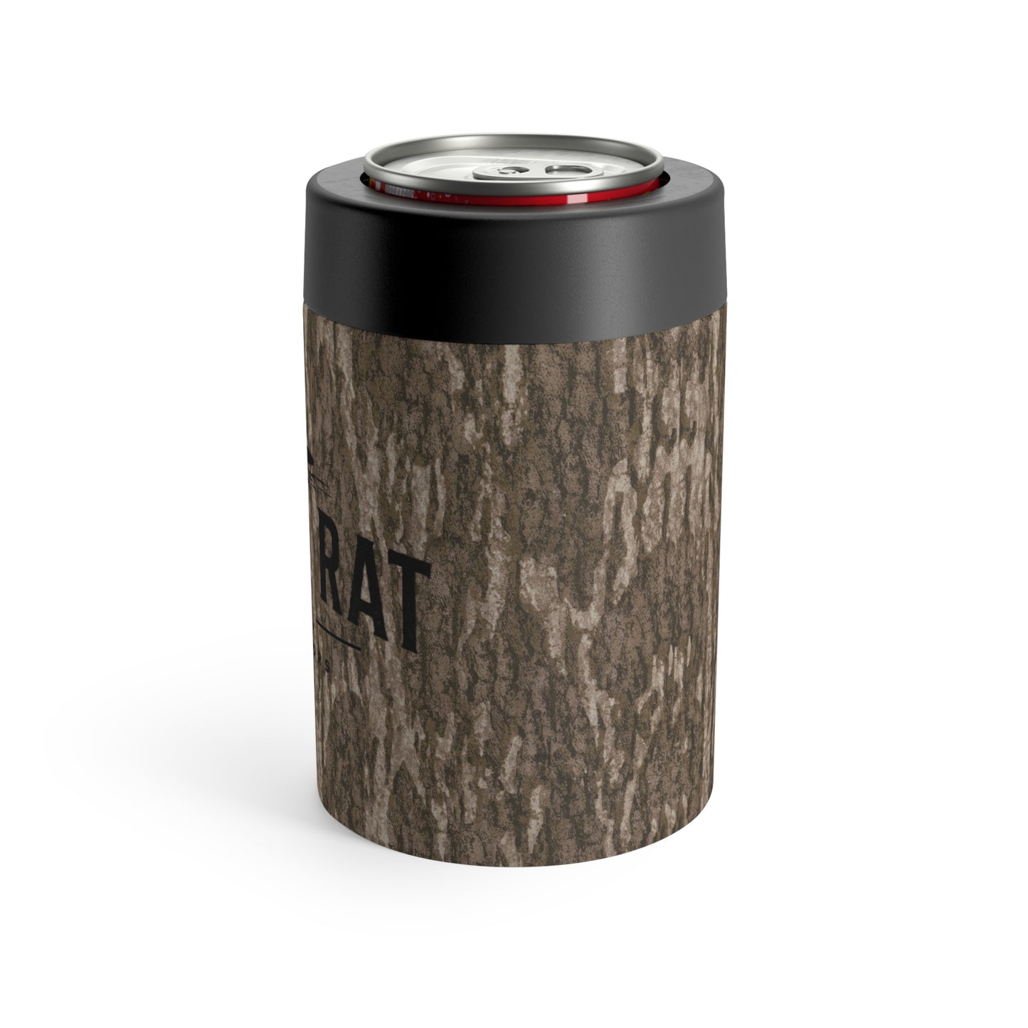 Camo Tree Bark Can Holder — River Rat Co. Insulated Beverage Cooler