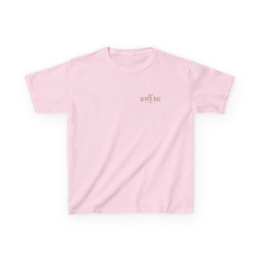 Kids T-Shirt — 'River Days Good Days' Outdoor Fishing Tee