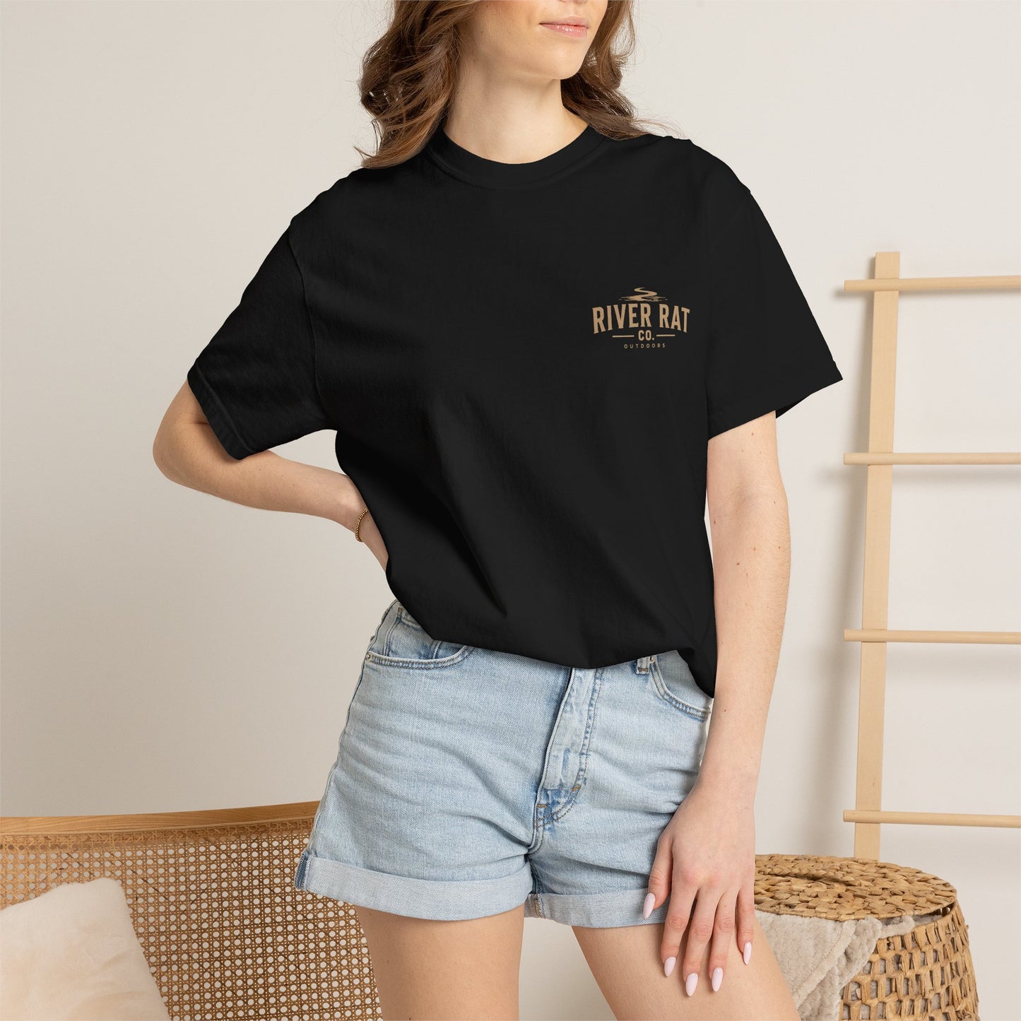 River Life T-Shirt — Sunset Boating Graphic Tee